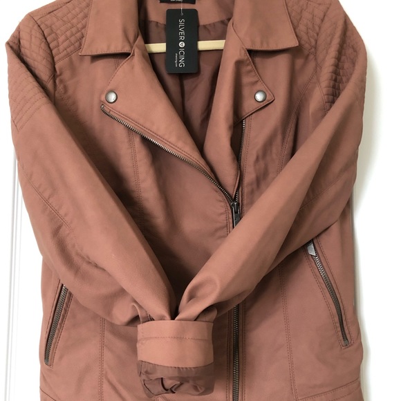 Faux leather coat - Picture 2 of 3